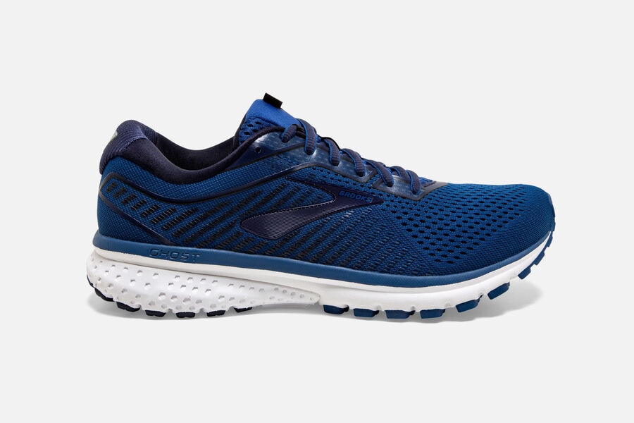 Brooks Ghost 12 Mens Australia - Road Running Shoes - Blue/Navy/Black (455-AWDYU)